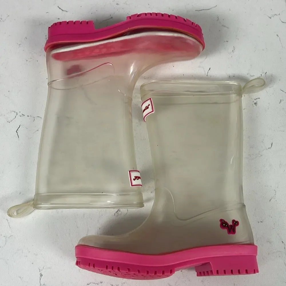 American Girl WellieWishers Peek-a-Boo Wellies for Girls Size 12/13